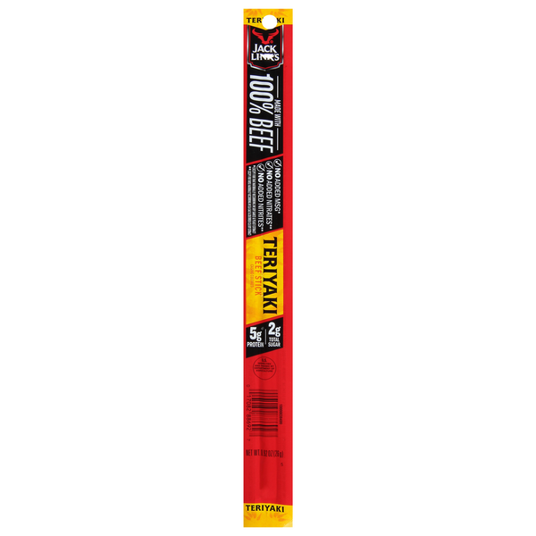 Meat Counter Jack Link's Beef Stick, Teriyaki hero