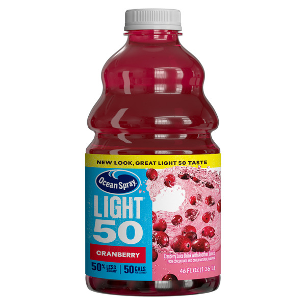 Juice & Nectars Ocean Spray 4Light50 Cranberry-Nf hero