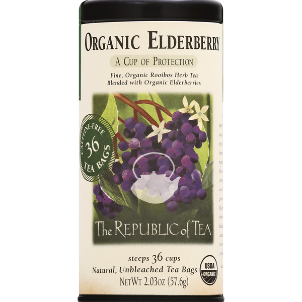 Tea The Republic of Tea Organic Elderberry Tea hero