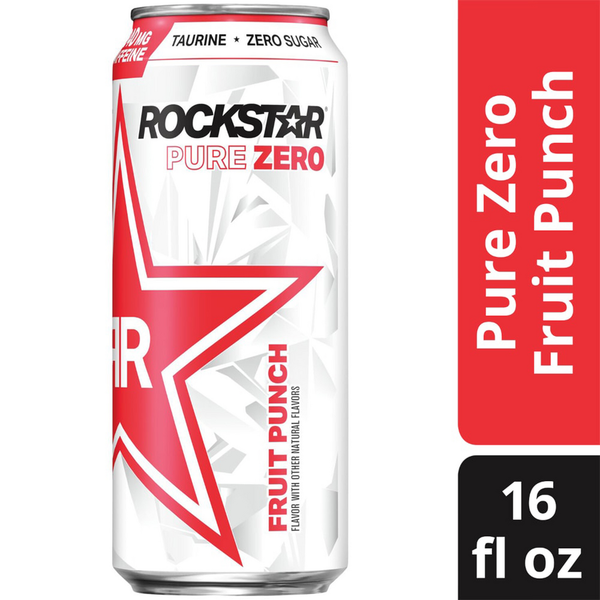 Rockstar Pure Zero, Fruit Punch hero