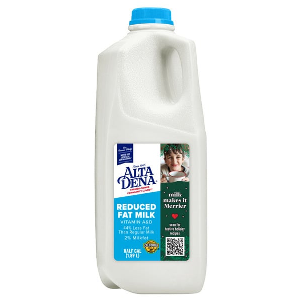 Milk Alta Dena Reduced Fat Milk hero