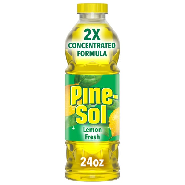 Pine-Sol Multi-Surface Cleaner, Lemon Fresh, 24 Fluid Ounces hero