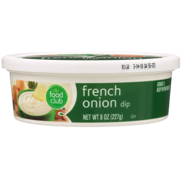 Fresh Dips & Tapenades Food Club French Onion Dip hero