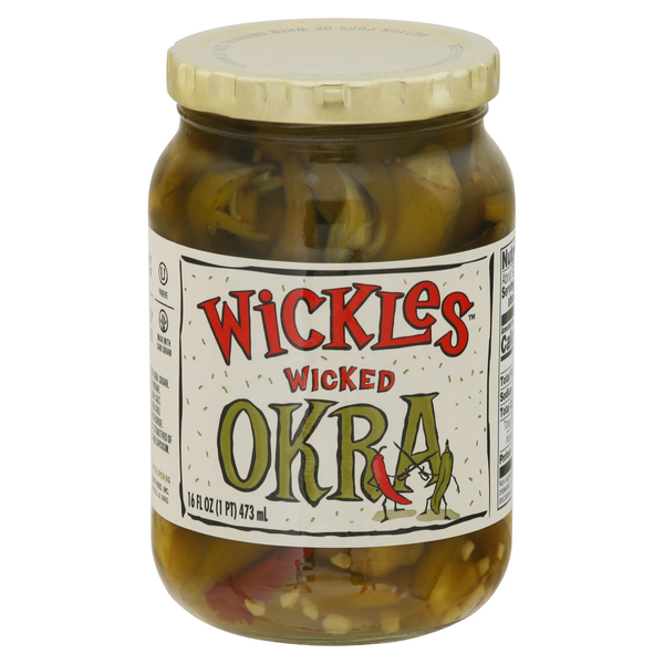 Pickled Goods & Olives Wickles Okra, Wicked hero