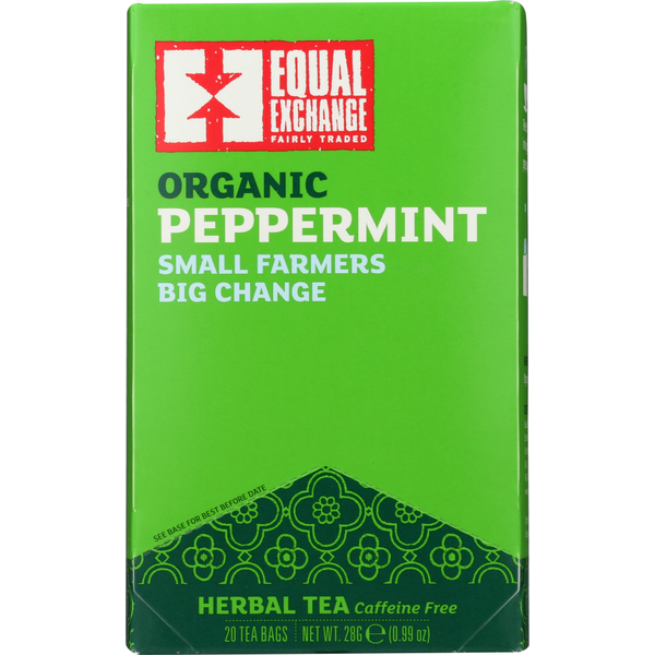 Tea Equal Exchange Tea Pacific Peppermint Og hero