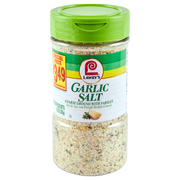 Spices & Seasonings Lawry's Garlic Salt hero