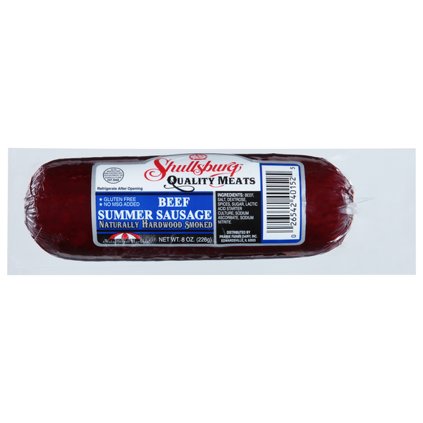 Shullsburg Summer Sausage, Beef hero