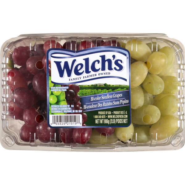 Fresh Fruits Welch's Grapes, Bi-Color, Seedless hero