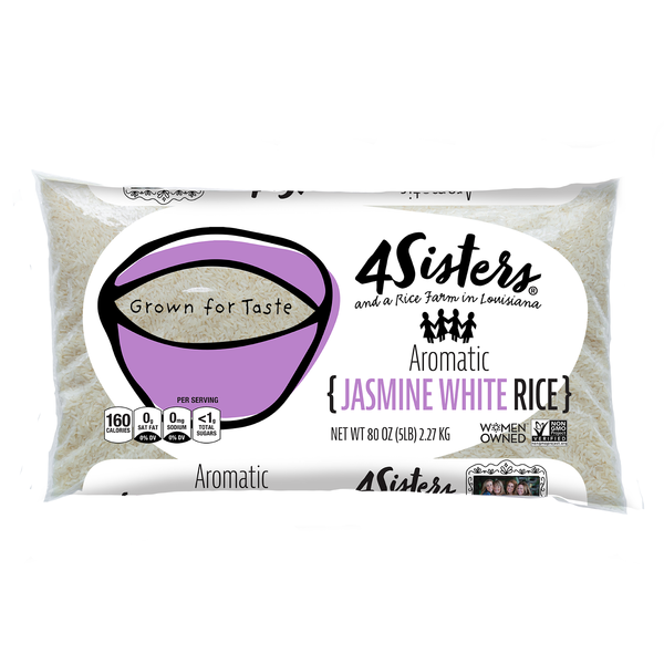 4Sisters Aromatic Jasmine White Rice hero