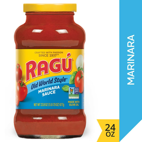 Pasta Sauce Ragu Old World Style Marinara Sauce hero