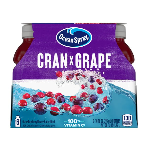 Juice & Nectars Ocean Spray Cranberry Grape Juice Drinks hero