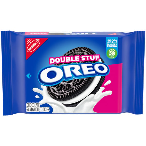 Cookies & Cakes Oreo Double Stuf Chocolate Sandwich Cookies, Original Flavor hero