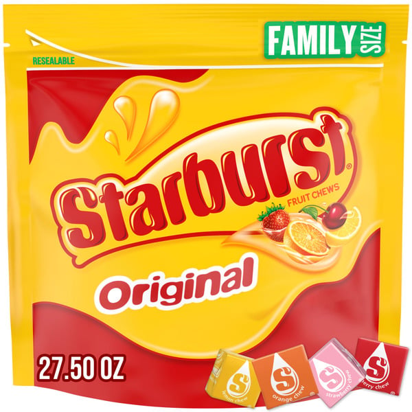 Candy & Chocolate STARBURST Original Chewy Candy Stand Up Pouch hero