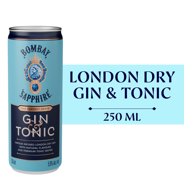 Bombay® Ready-to-Drink Gin and Tonic hero