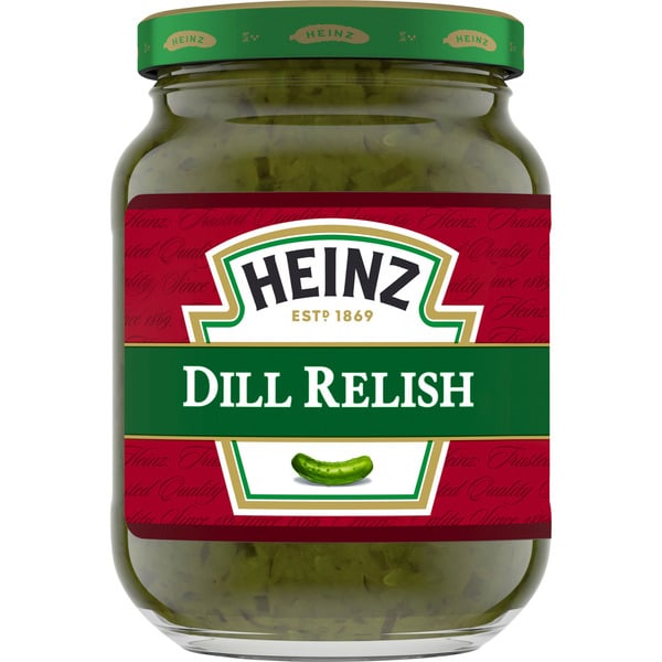 Condiments Heinz Dill Relish hero