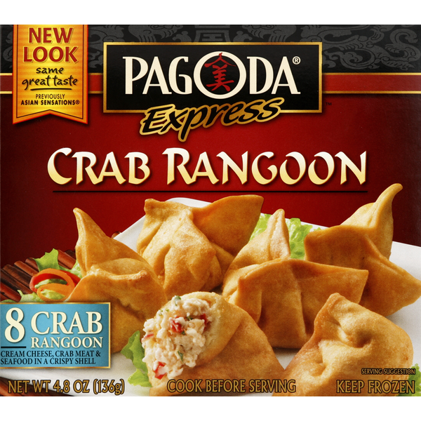 Frozen Appetizers & Sides Pagoda Crab Rangoon hero