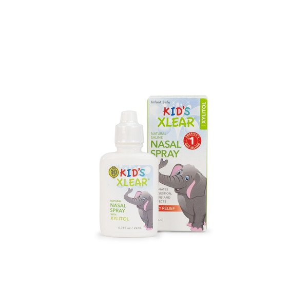 Cold, Flu & Allergy Xlear Kid's Nasal Spray, Daily relief with Moisturizing Xylitol hero