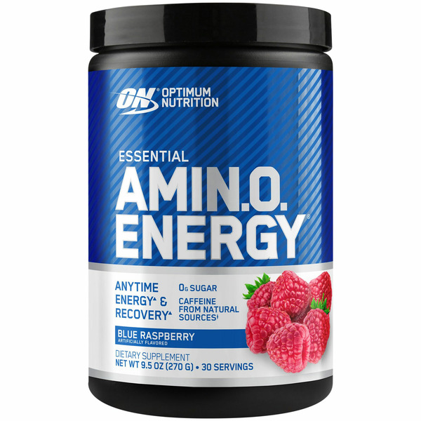 Pre-Workout Optimum Nutrition Essential Amino Energy Blue Raspberry 30 Servings hero