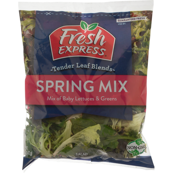 Packaged Produce & Salad Fresh Express Salad, Spring Mix hero