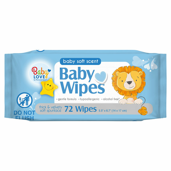 Baby Love Baby Soft Scent Baby Wipes hero