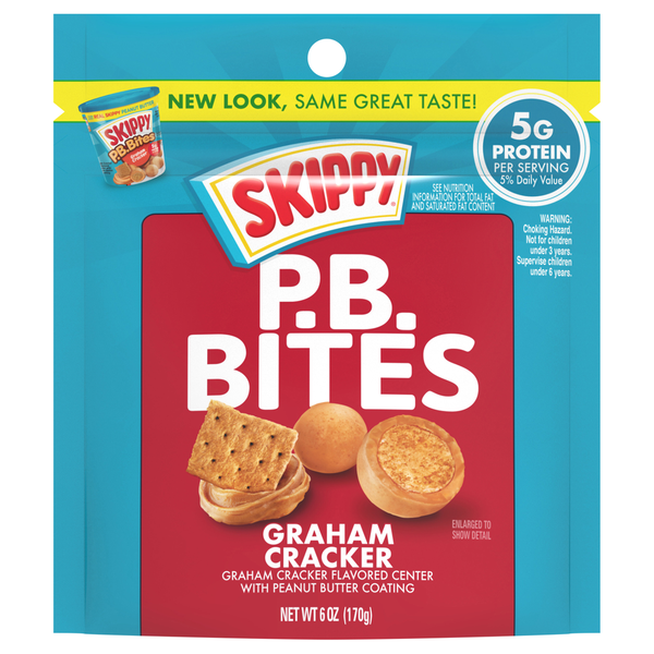 Crackers SKIPPY P.B. Bites, Graham Cracker hero