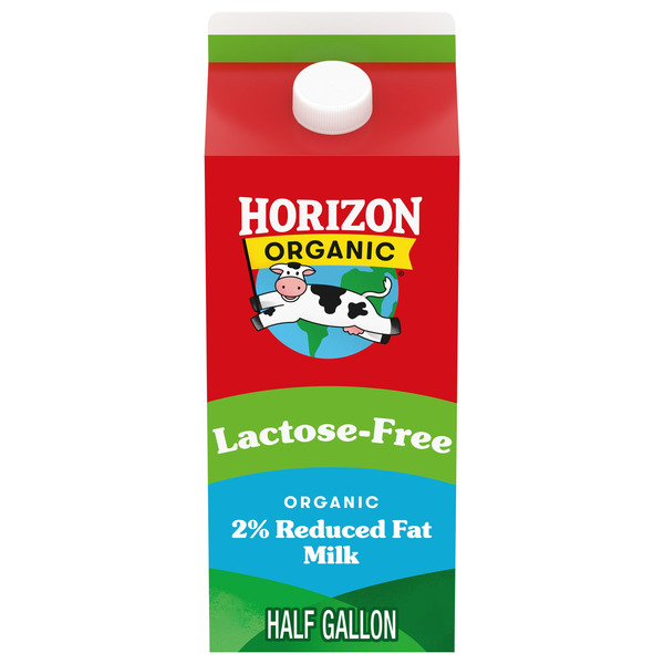 Dairy Free Beverages Horizon Organic Lactose-Free Reduced Fat Organic Whole Milk hero