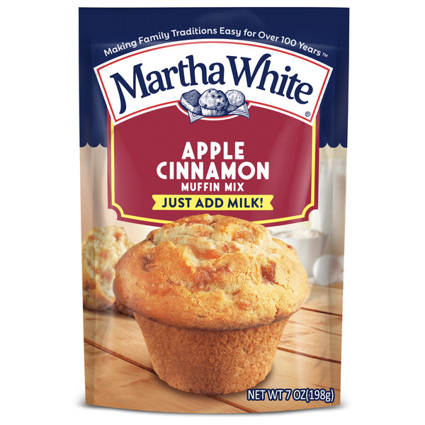 Doughs, Gelatins & Bake Mixes Martha White Apple Cinnamon Muffin Mix hero