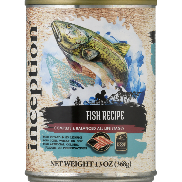 Inception Food for Dogs, Fish Recipe hero