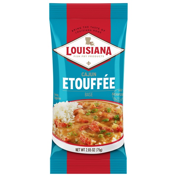 Spices & Seasonings Louisiana Fish Fry Products Etouffee Base, Cajun hero