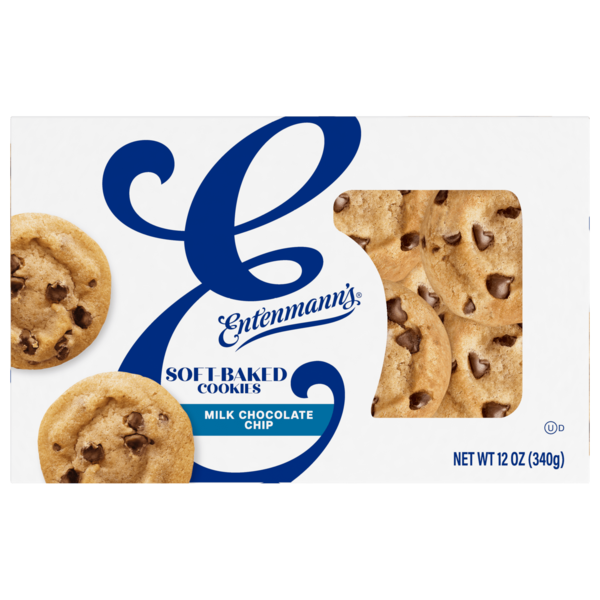 Cookies & Cakes Entenmann's Milk Chocolate Chip Cookies hero