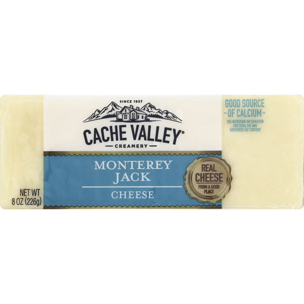 Packaged Cheese Cache Valley Cheese, Monterey Jack hero