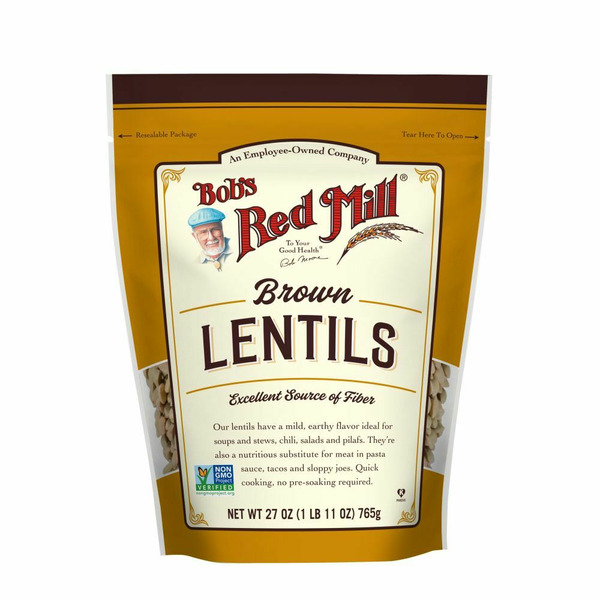 Canned Meals & Beans Bob's Red Mill Lentils Beans hero