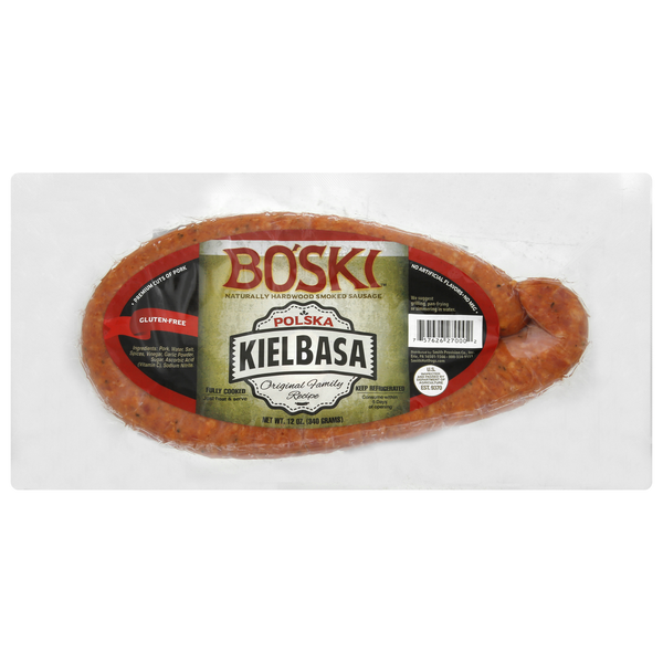 Hot Dogs, Bacon & Sausage Boski Kielbasa, Polska hero