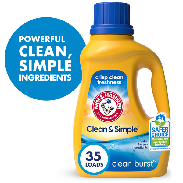 Arm & Hammer Clean  Simple hero