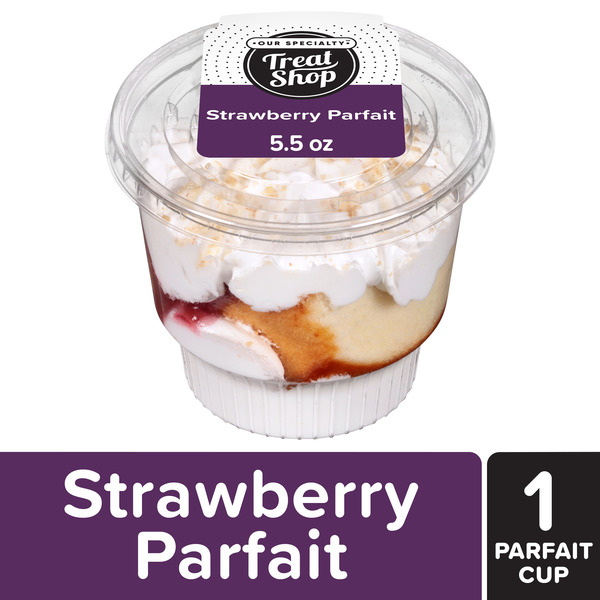 Bakery Desserts Our Specialty Strawberry Parfait hero