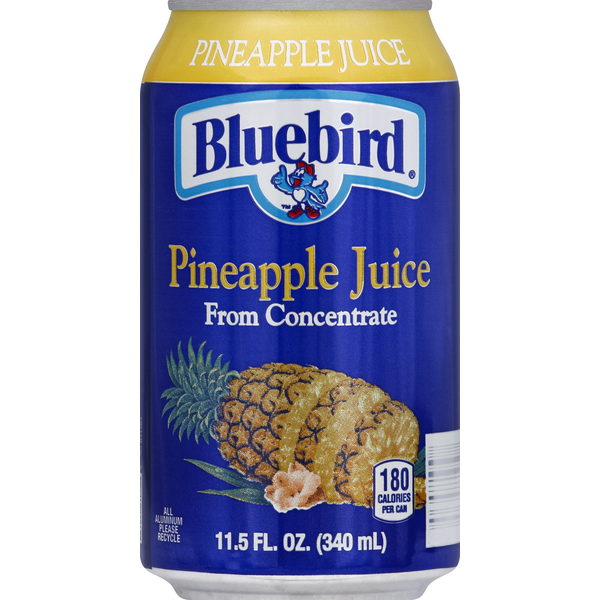 Juice & Nectar (Shelf-Stable) Bluebird Pineapple Juice hero