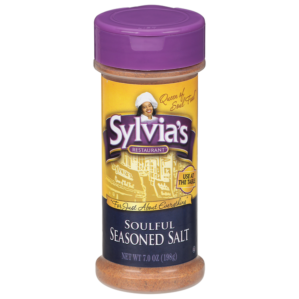 Spices & Seasonings Sylvia's Restaurant Seasoned Salt, Soulful hero