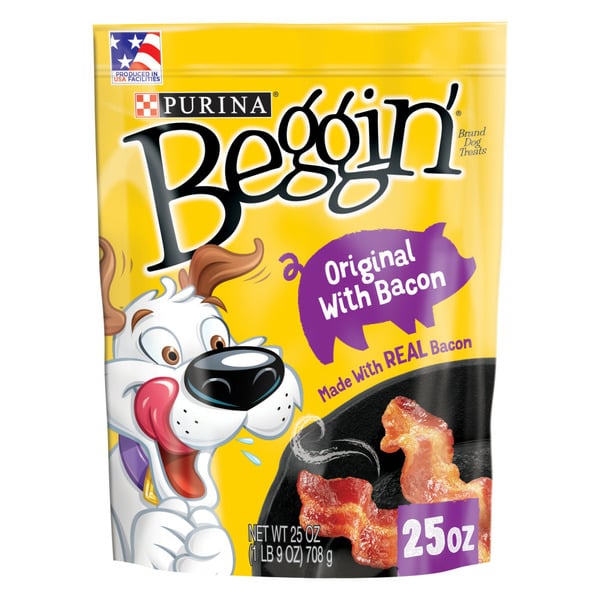 Dog Treats & Chews Purina Beggin' Strips Dog Treats, Original With Bacon Flavor hero