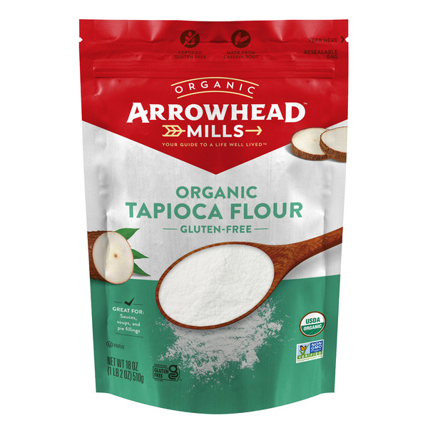 Baking Ingredients Arrowhead Mills Organic, Gluten Free Tapioca Flour hero