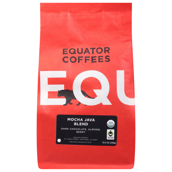 Coffee Equator Coffee, Mocha Java Blend hero