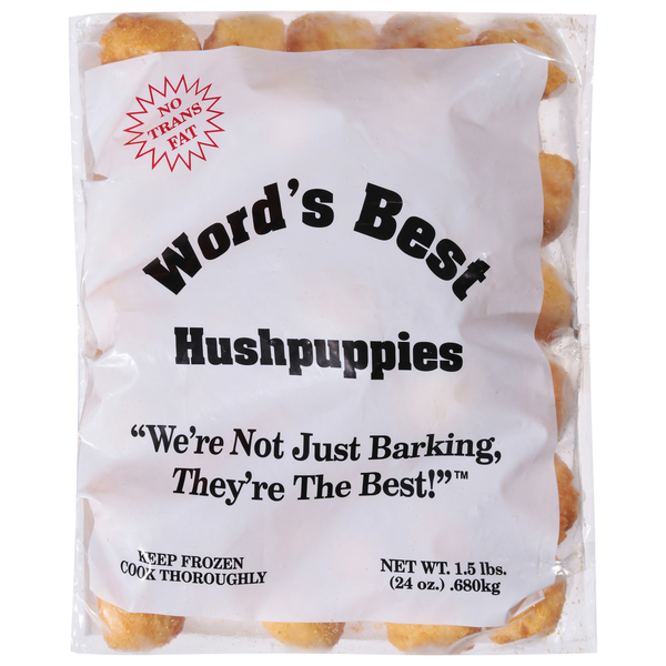 Word's Best Hushpuppies Hushpuppies hero