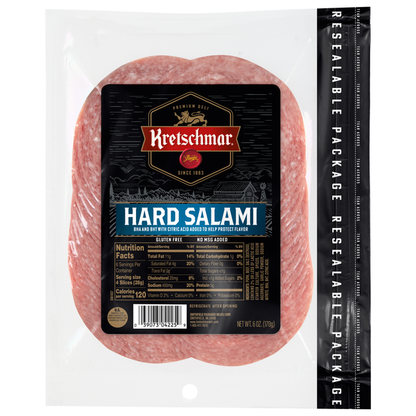 Lunch Meat Kretschmar Dry Sausage hero