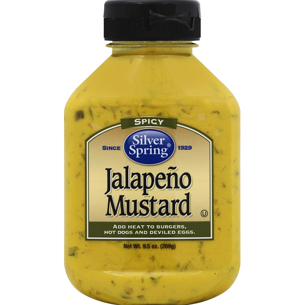 Condiments Silver Spring Mustard, Jalapeno, Spicy hero