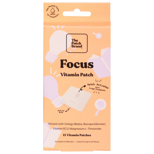 Muscles, Joints & Pain Relief The Patch Brand Vitamin Patch, Focus hero