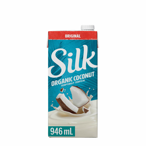 Juice & Nectars Silk Organic Coconut Beverage Original, Dairy-Free, Shelf Stable hero