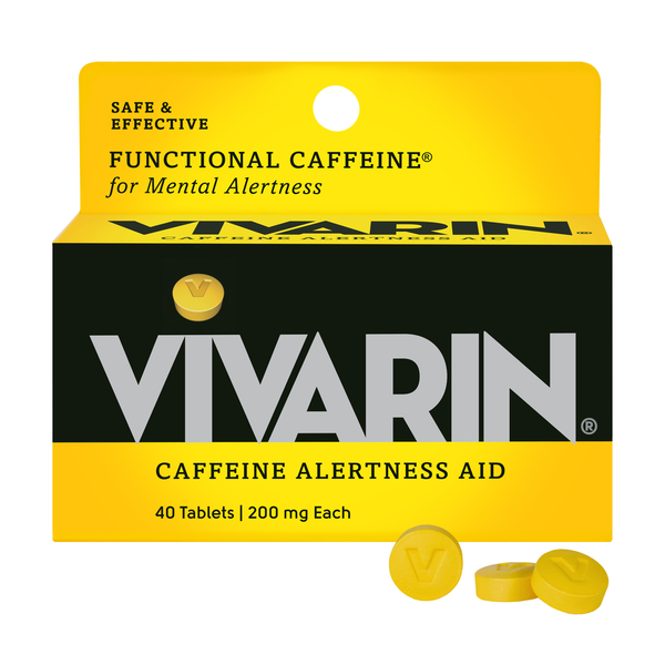 Muscles, Joints & Pain Relief Vivarin Caffeine Alertness Aid, 200 mg, Tablets hero