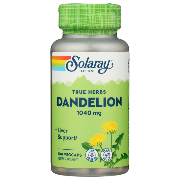 Digestive Aids/Enzymes/Cleanses Solaray Dandelion Root hero