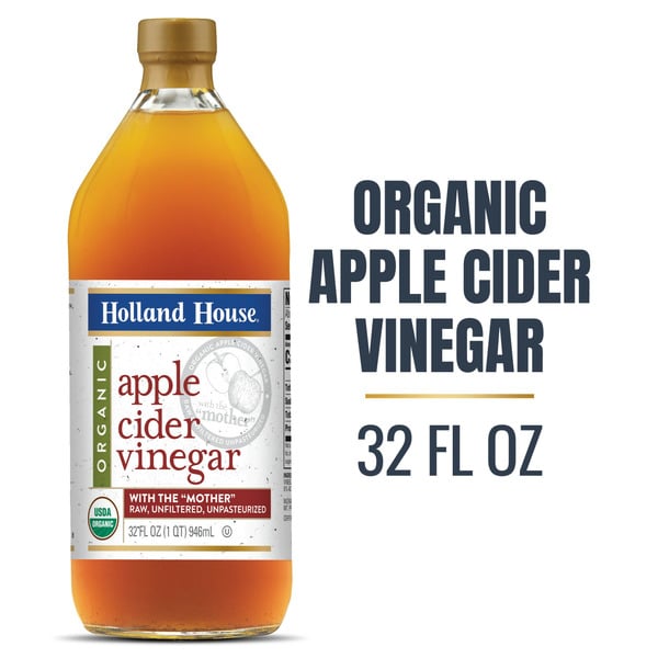 Oils & Vinegars Holland House Organic Apple Cider Vinegar hero