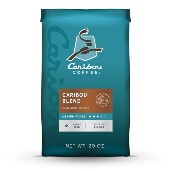 Coffee Caribou Coffee Caribou Blend, Medium Roast Whole Bean, Bag hero