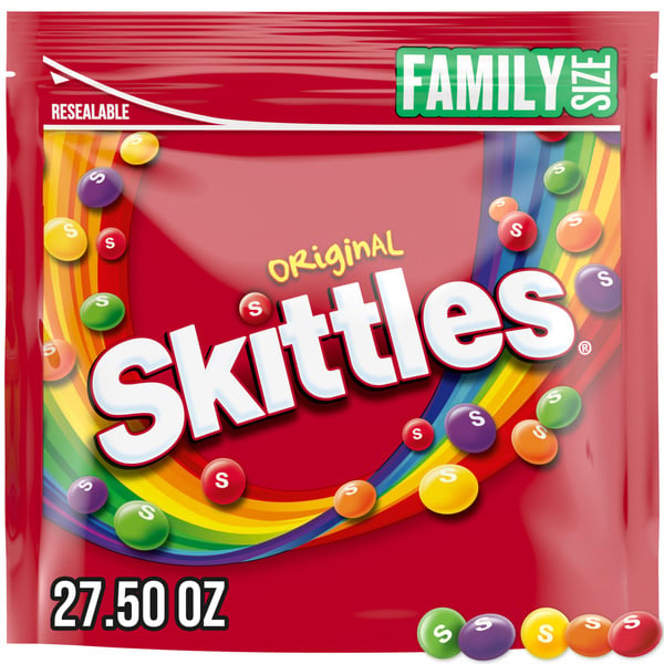 Candy & Chocolate Skittles Original Chewy Candy Family Size hero